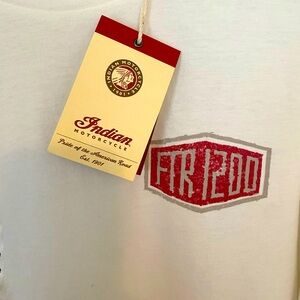 NEW Indian Motorcycle T-Shirt. New with Tags, Various Sizes